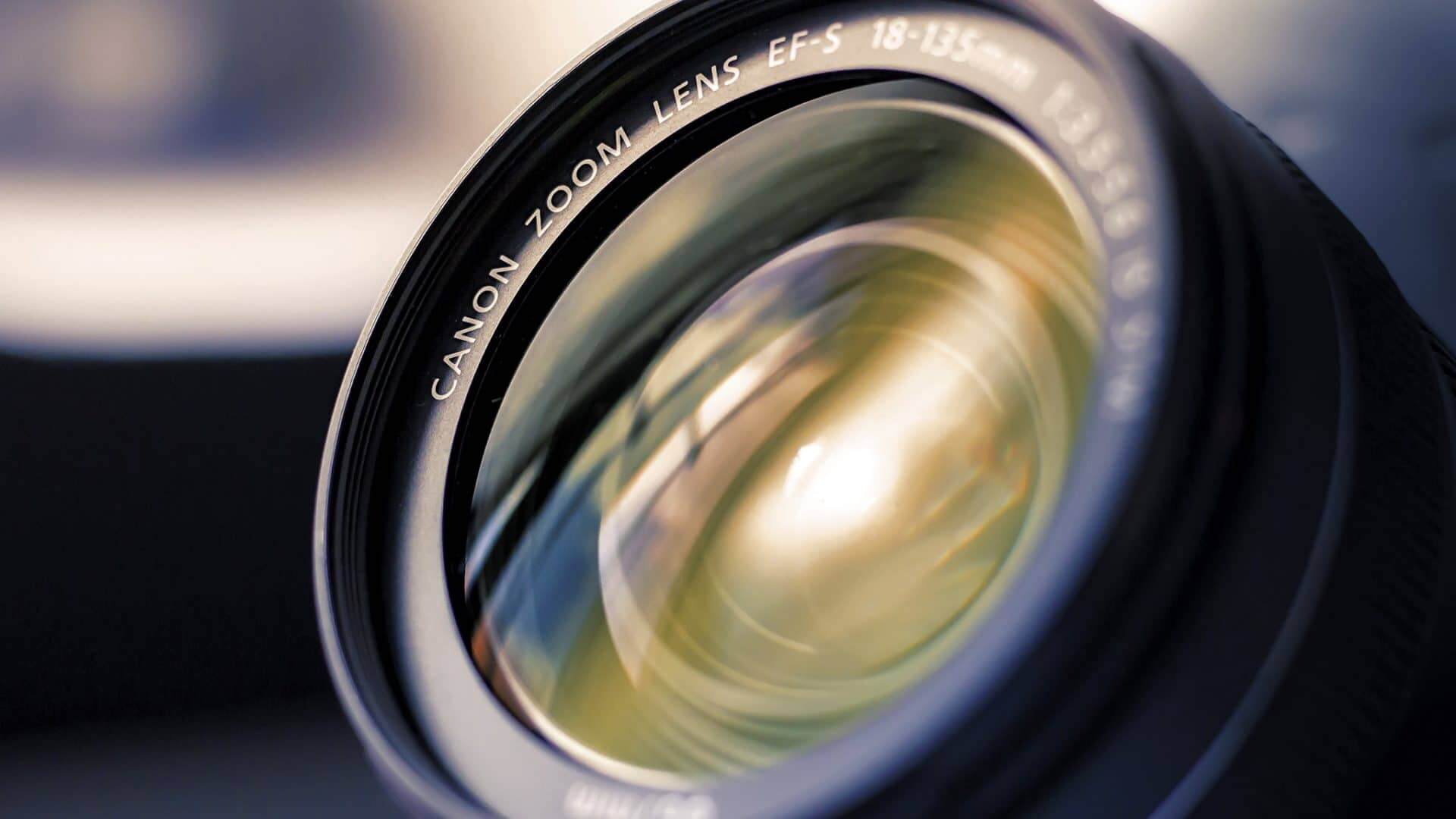close up of canon camera zoom lens Documentary Films